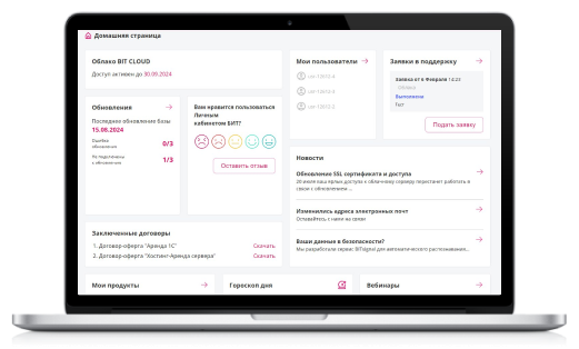 инфографика БИТ.CLOUD